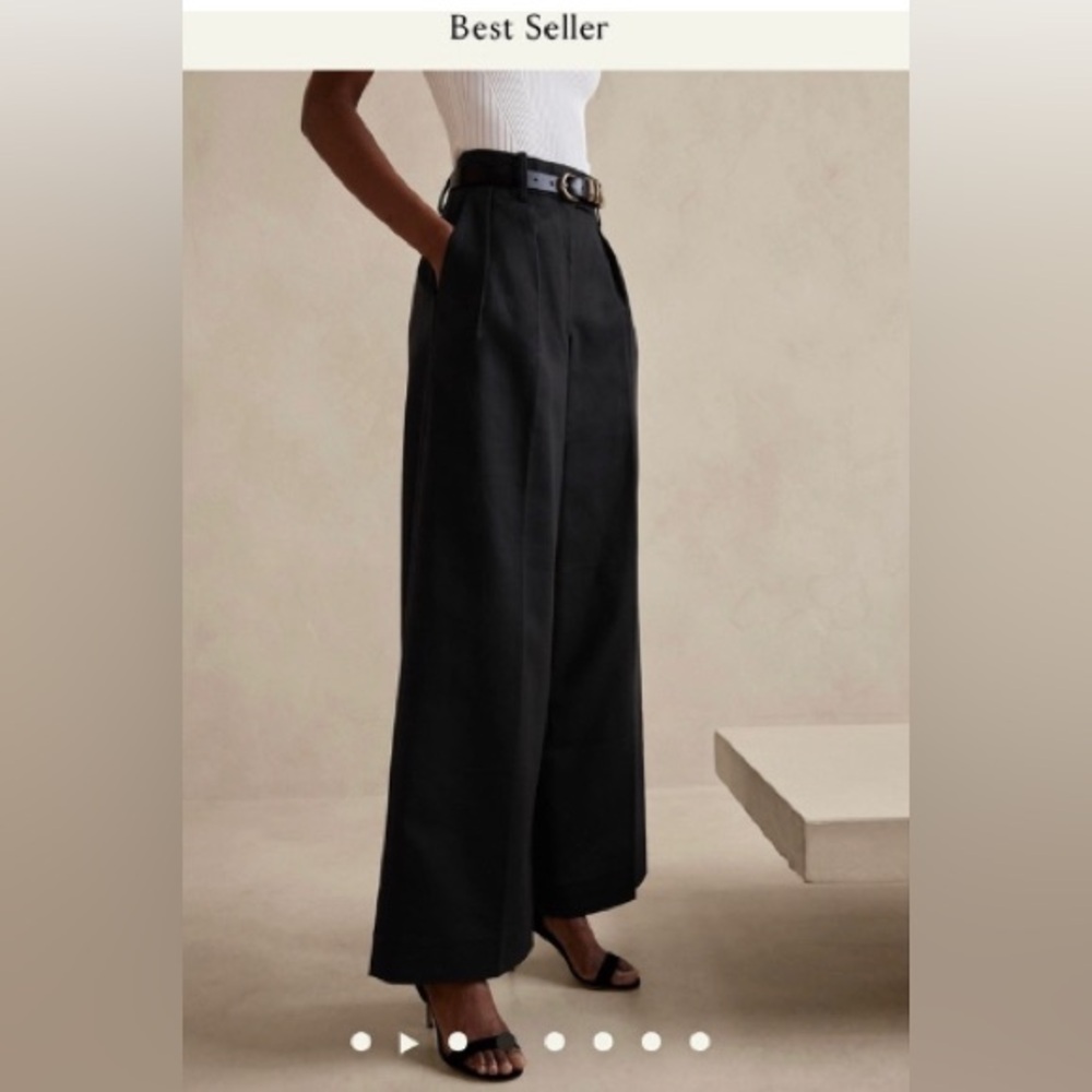 BANANA REPUBLIC CRUISE WIDE-LEG PANT